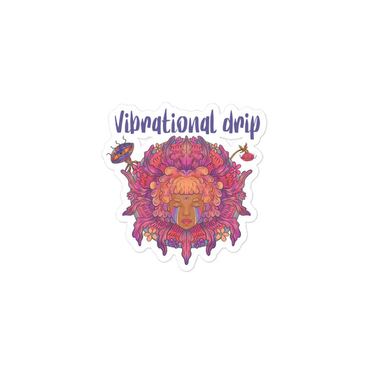 Vibrational Drip Sticker