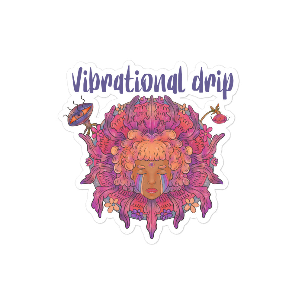 Vibrational Drip Sticker