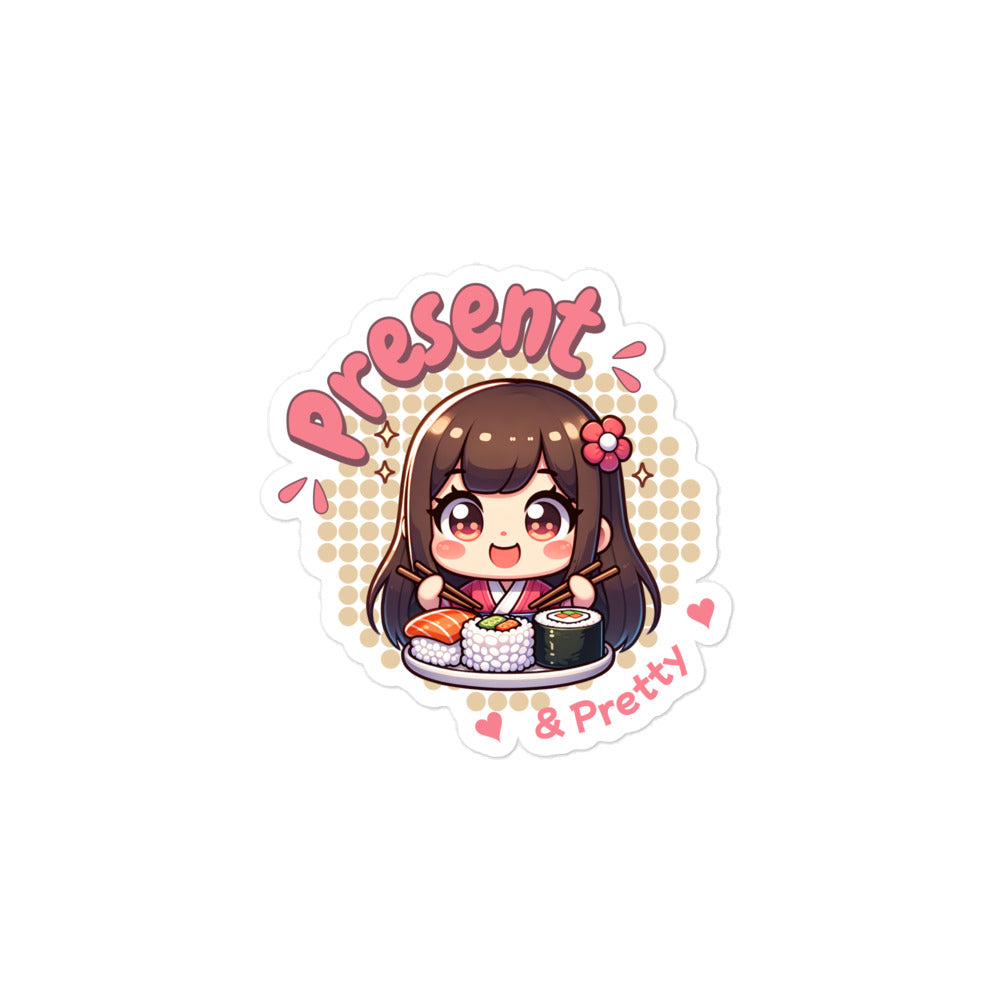 Pretty & Present Sticker