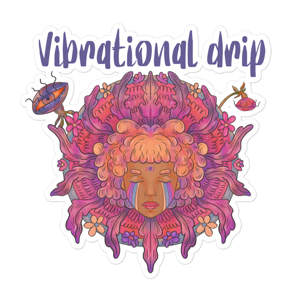 Vibrational Drip Sticker